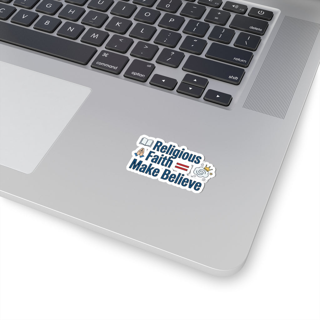 Make Believe Club Member | Kiss-Cut Sticker — AttitudeShirts