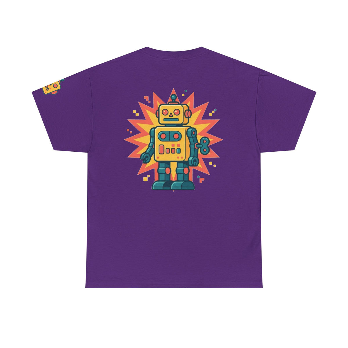 Color: Purple | Toy Robot Premium Graphic Tee