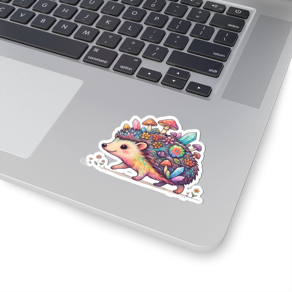 "Hippy Hedgehog" Sticker — Main
