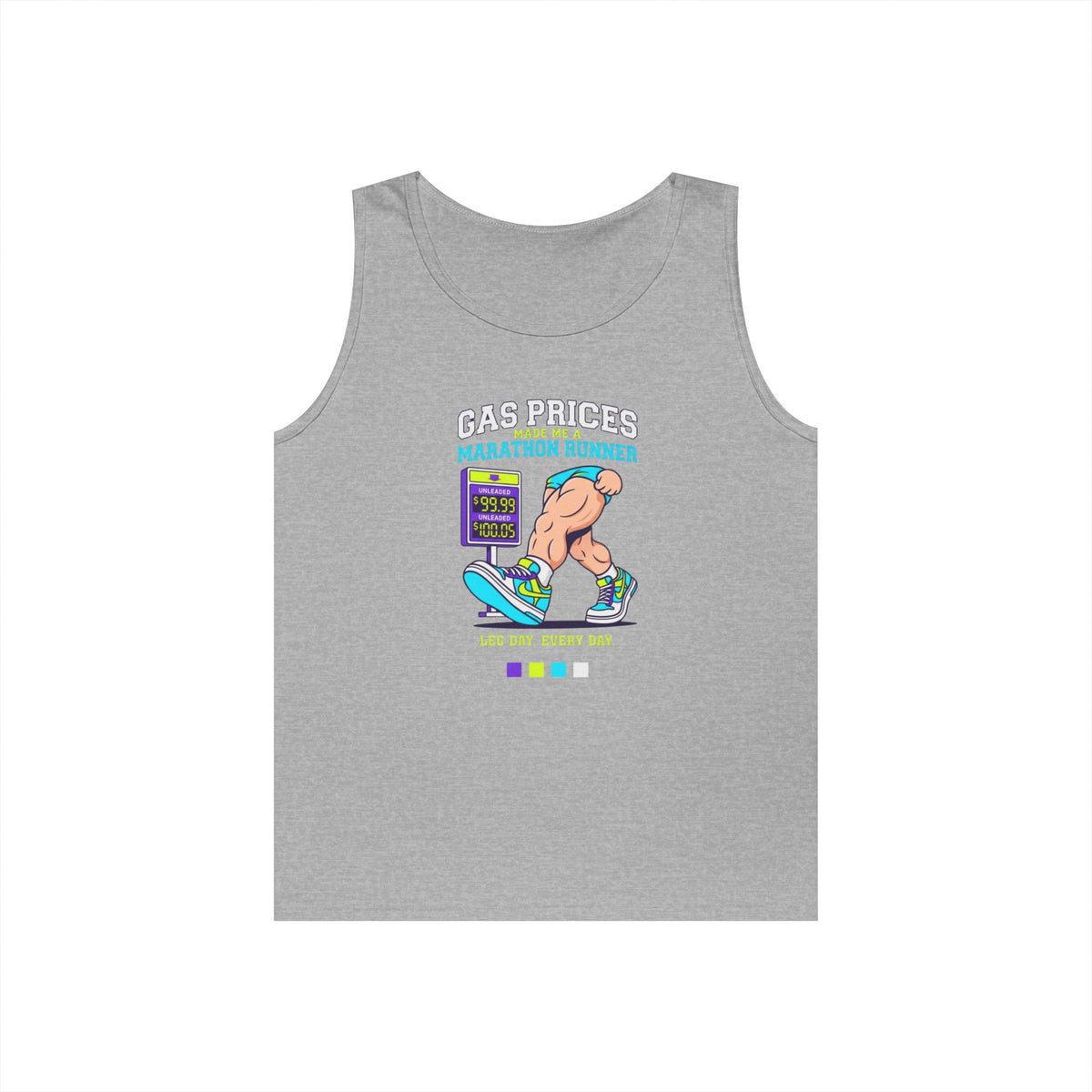 Color: Sport Grey | Gas Prices Made Me a Marathon Runner Tank Top