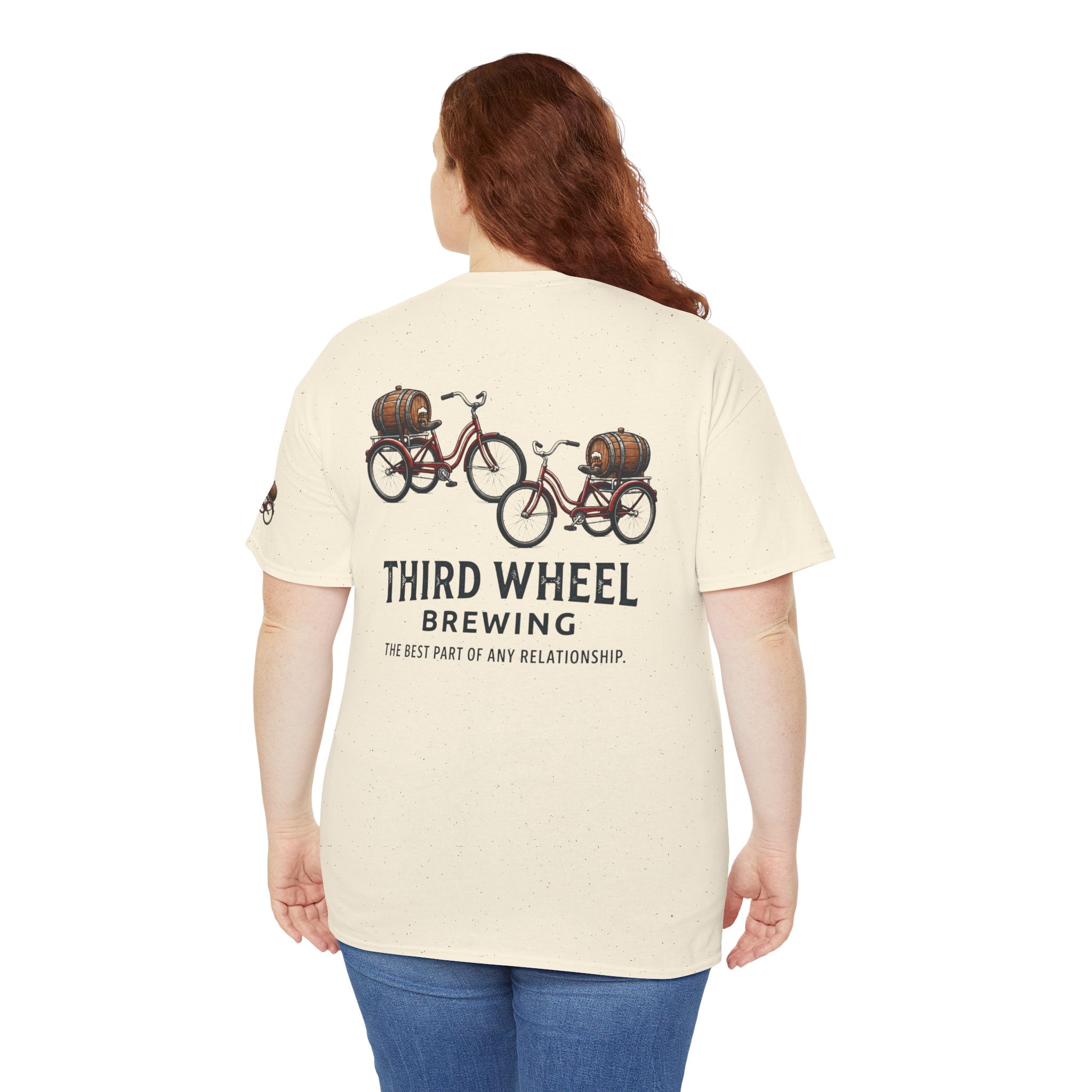 "Third Wheel Brewing" Premium Graphic Tee