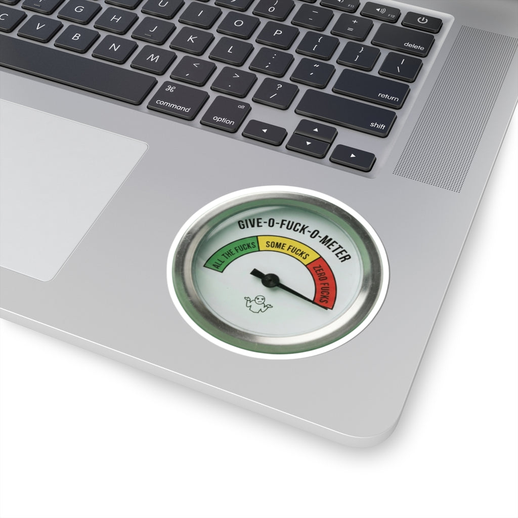 "Fuck-O-Meter" Sticker
