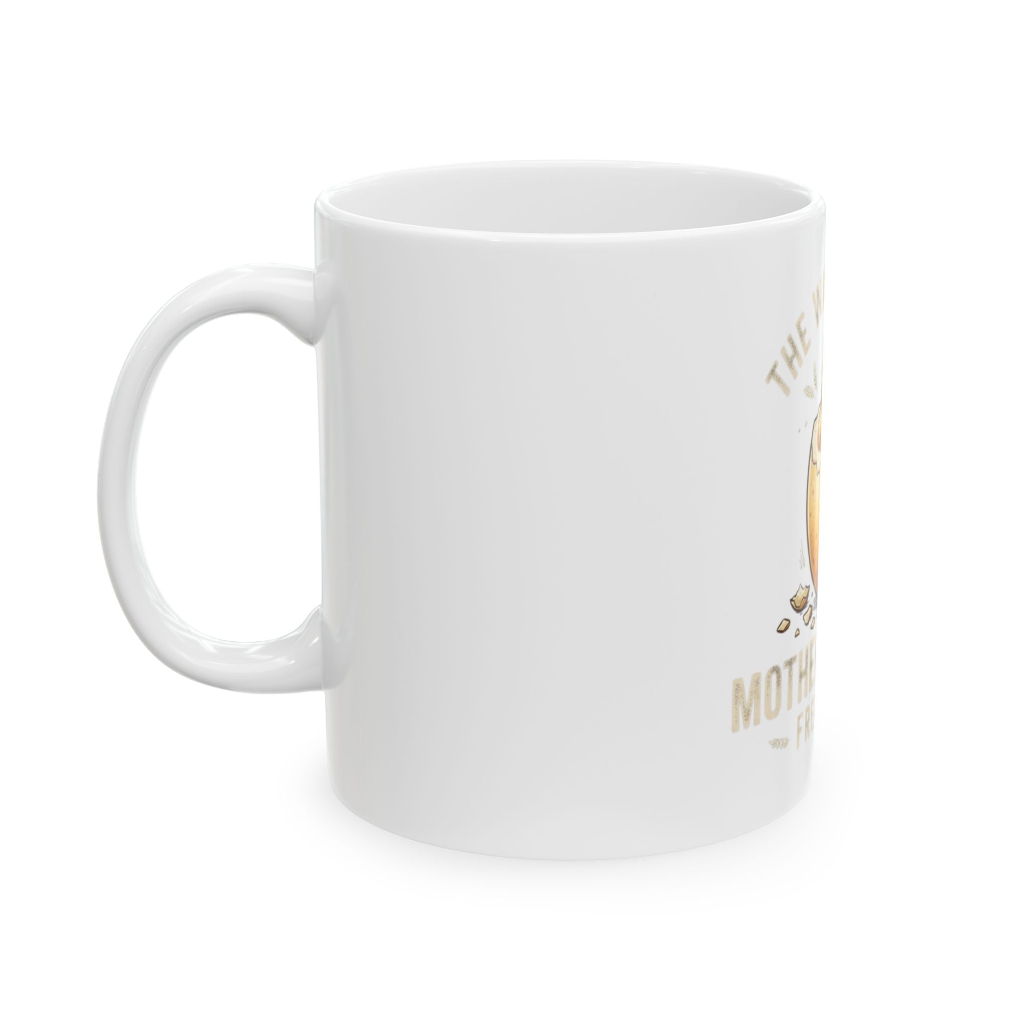 "The Wait is Over" White Ceramic Mug