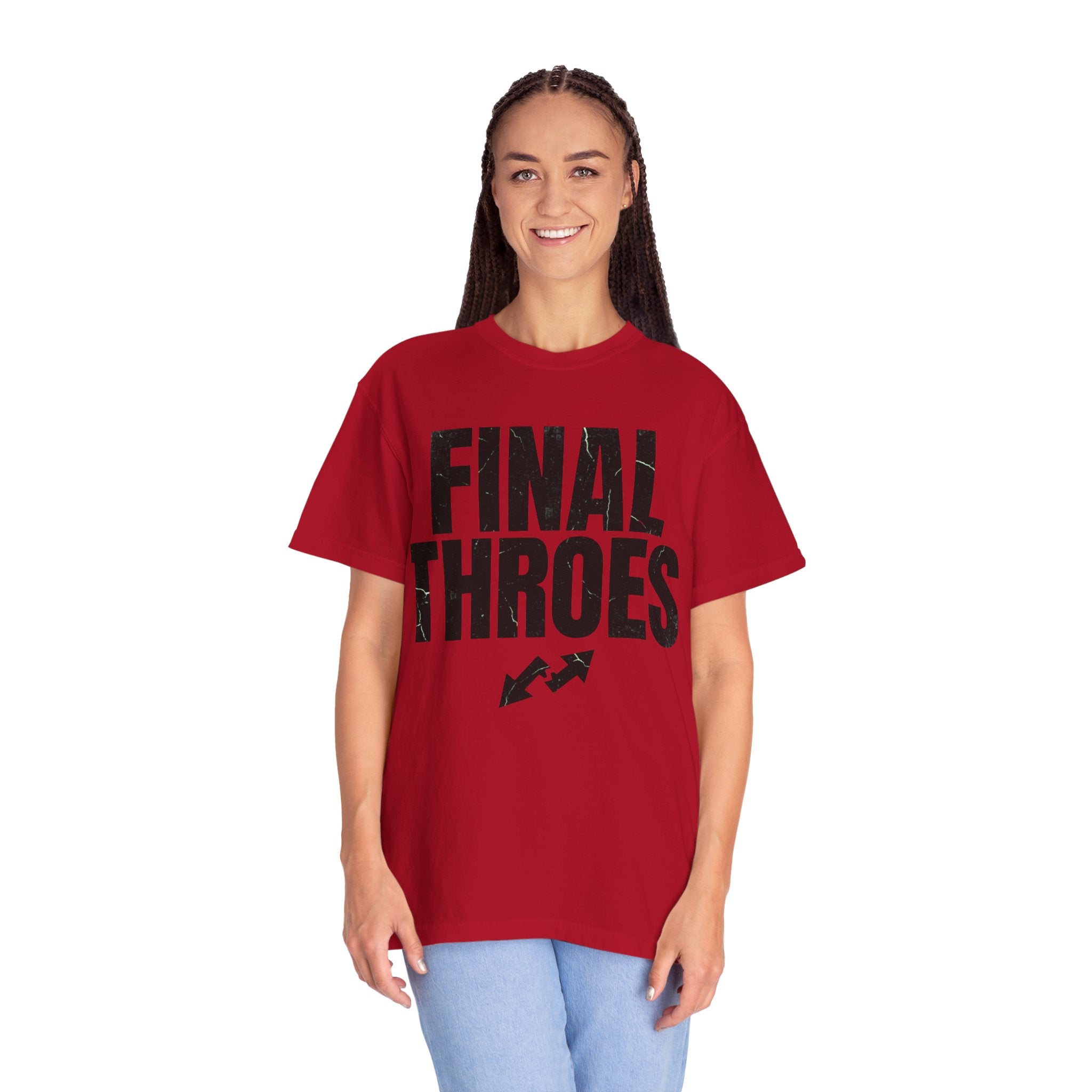 "Final Throes" Unisex Garment-Dyed Tee