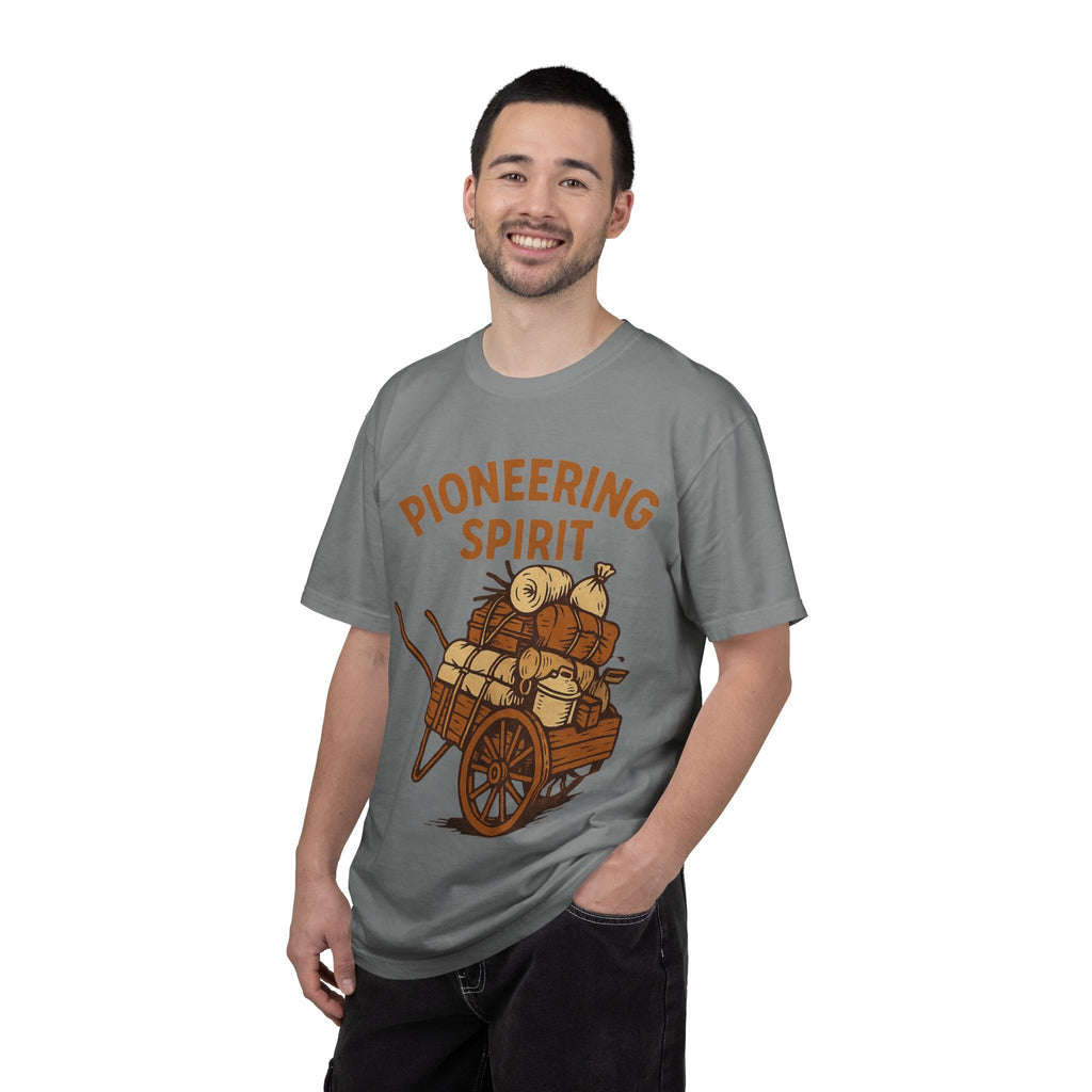 "Pioneering Spirit" Unisex Garment-Dyed T-shirt