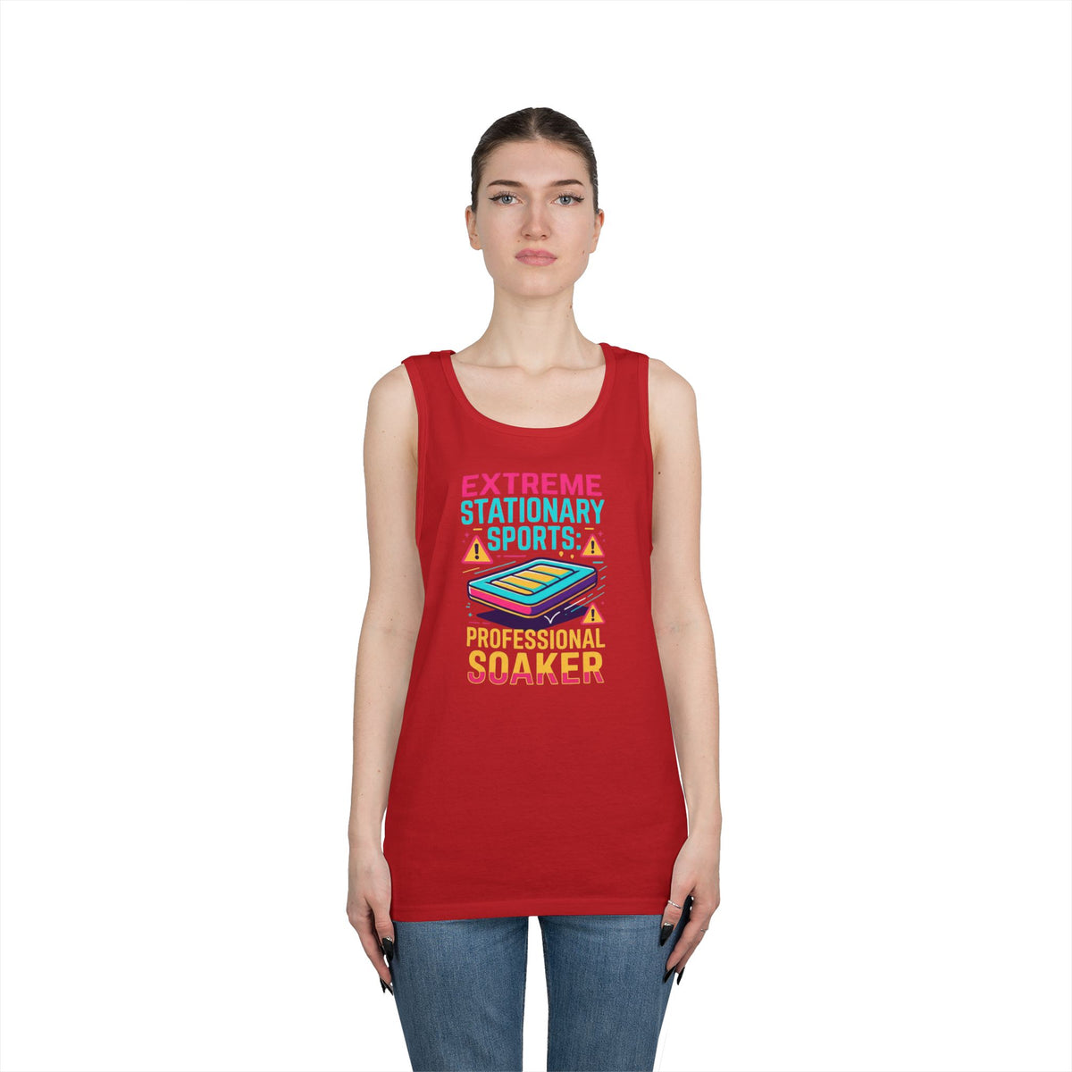 Color: Red | Professional Soaker Tank Top