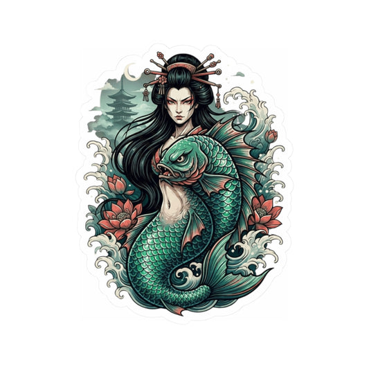 "Ningyo (Japanese Folklore)" Sticker — Main
