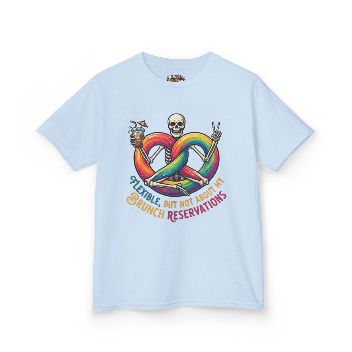 "Flexible But Not About Brunch" Kids Tee