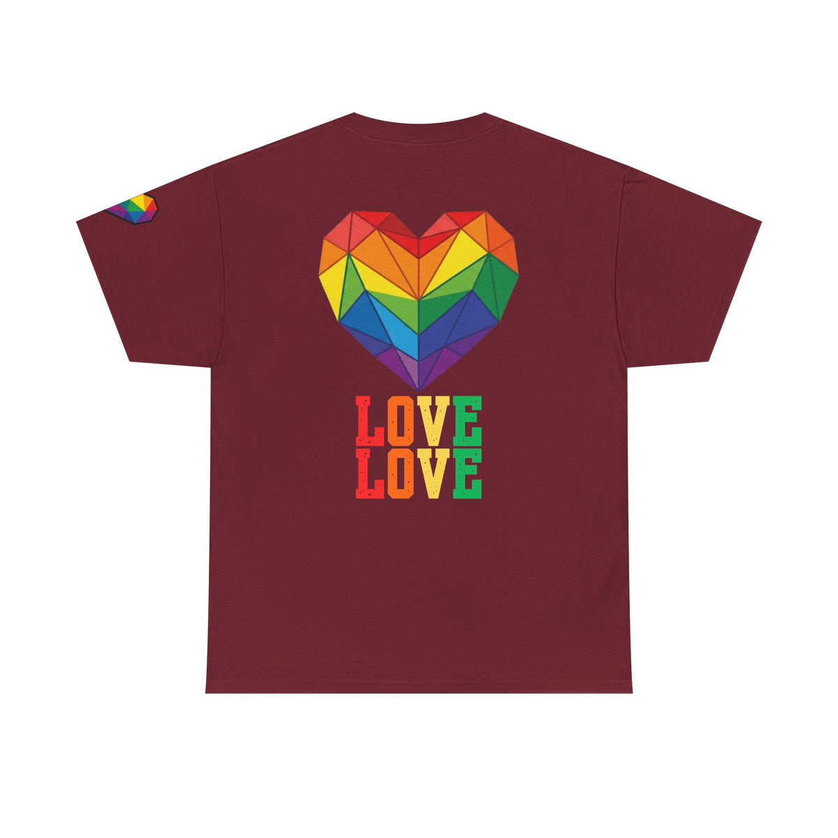 Color: Garnet | LOVE Premium Graphic Tee