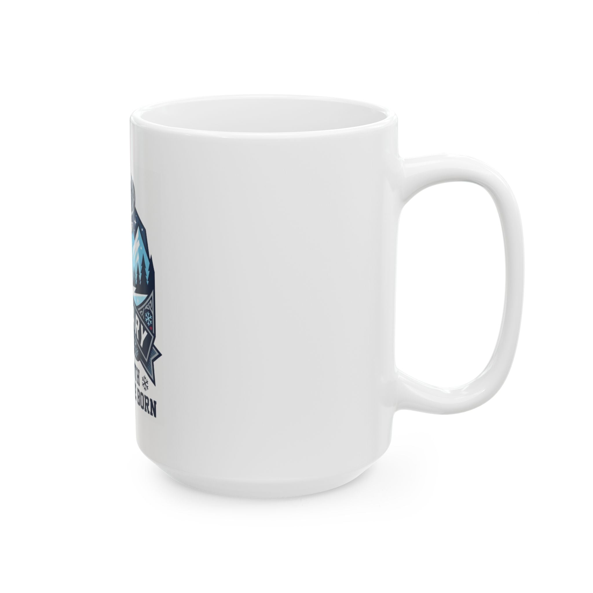 "February Legend" White Ceramic Mug