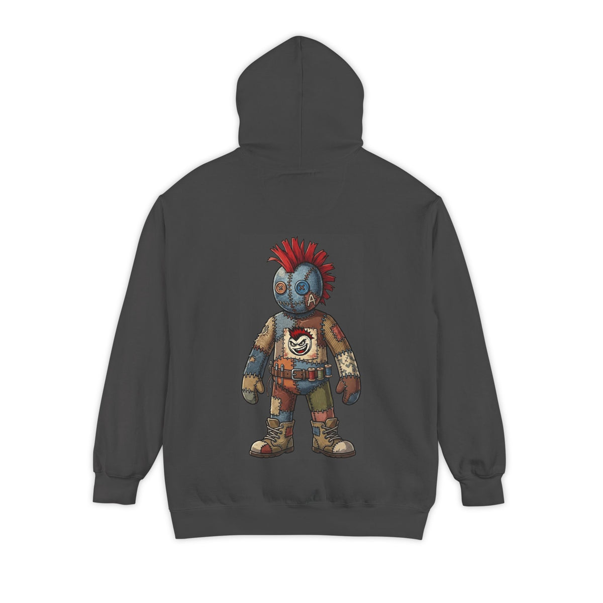 Color: Pepper | Stitch Garment-Dyed Hoodie