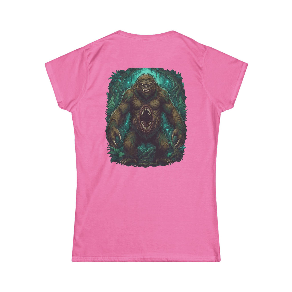 Color: Azalea | Mapinguari (Amazon Rainforest) Women's Tee