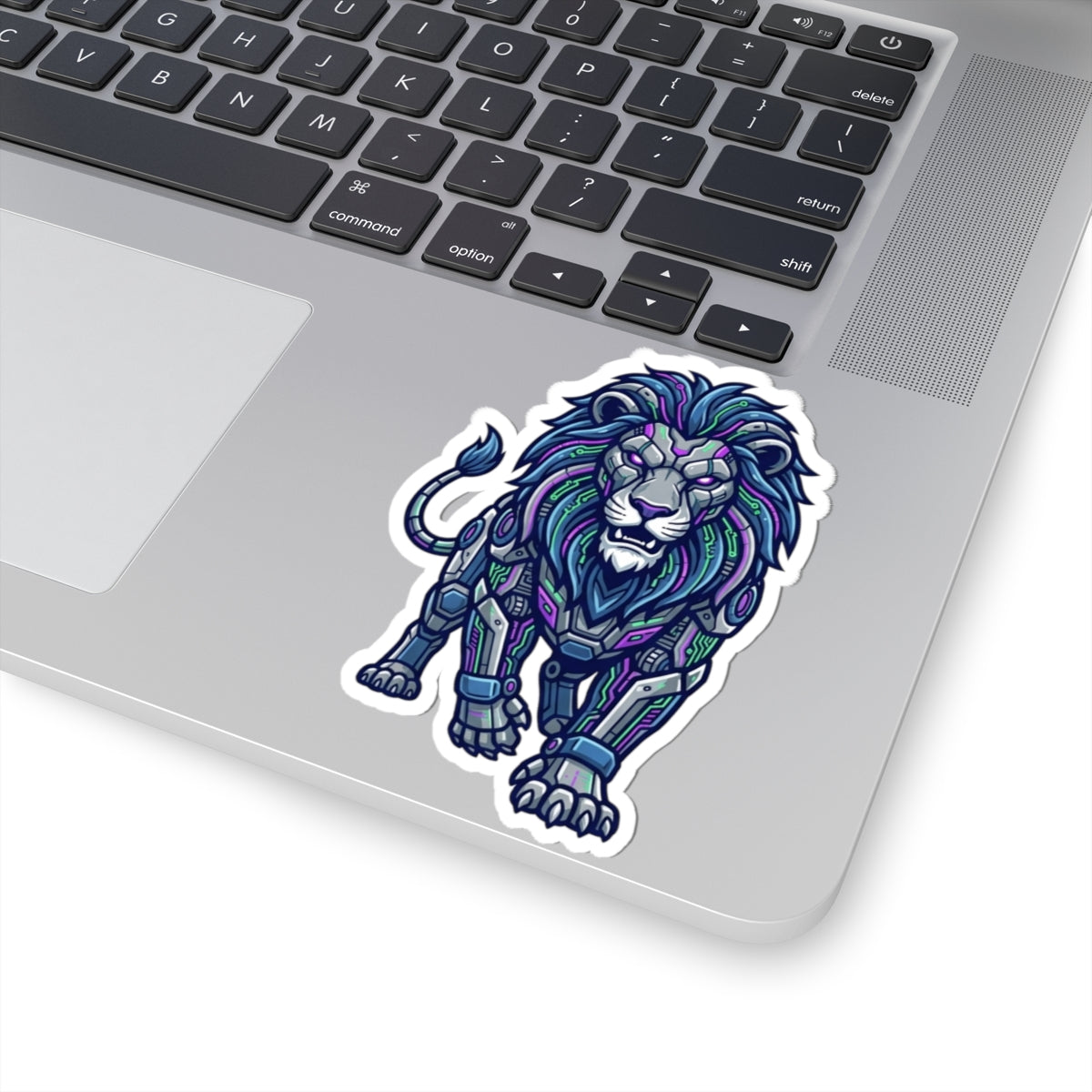 "Cyber Lion" Sticker — Main