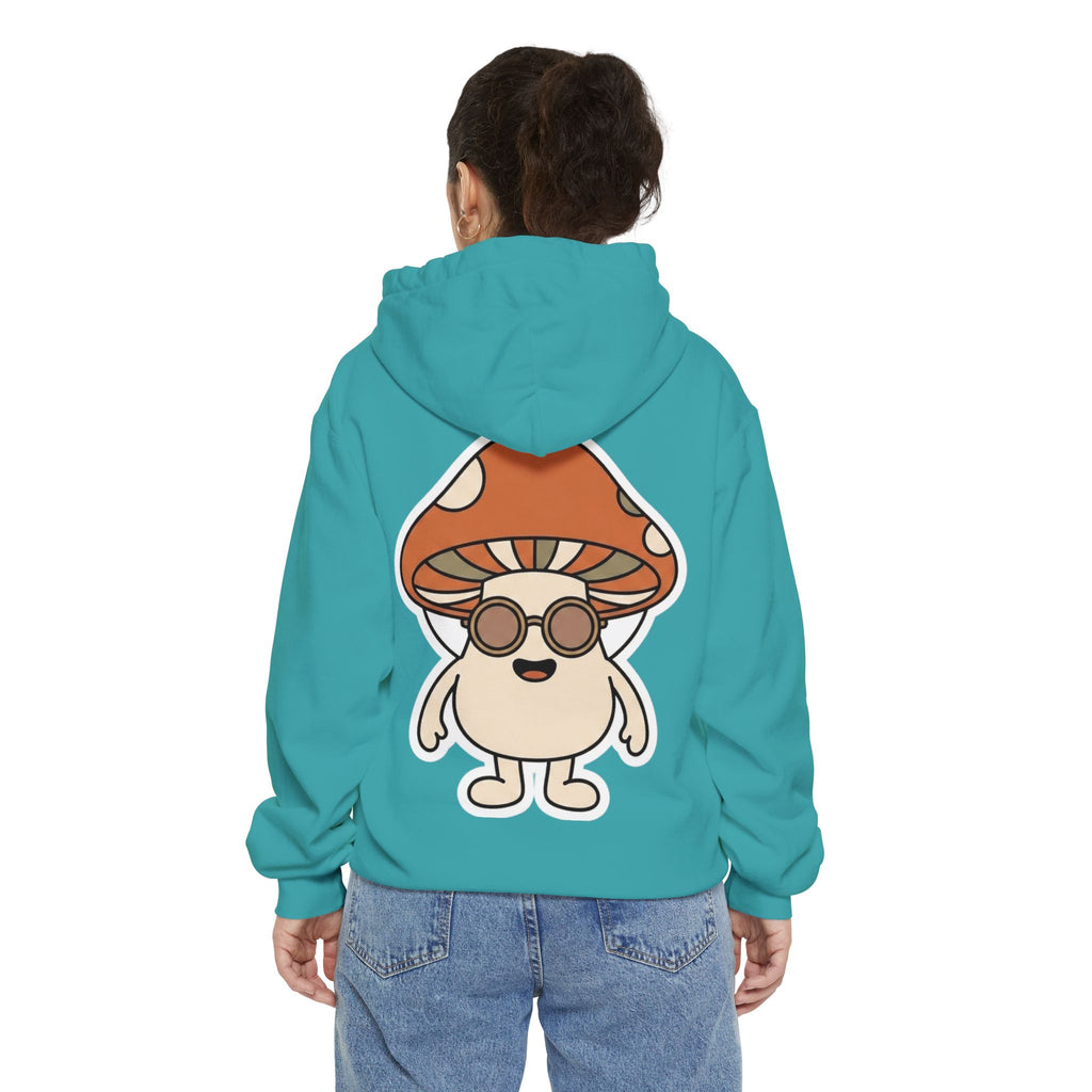 "Shroom Man" Garment-Dyed Hoodie