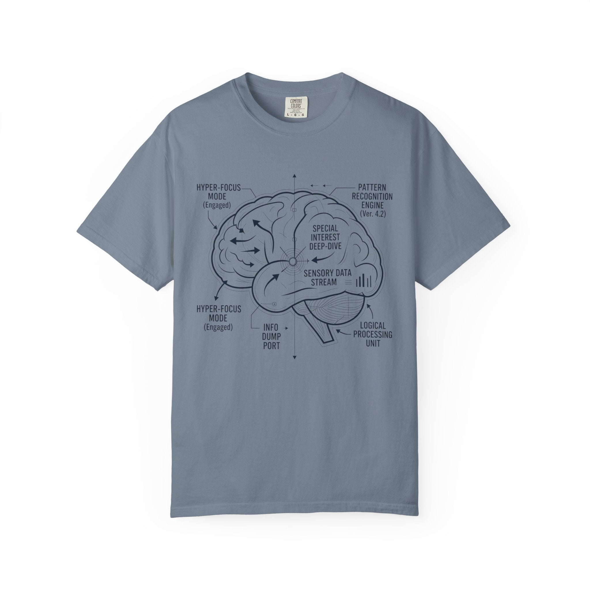 "Not Broken" Unisex Garment-Dyed Tee