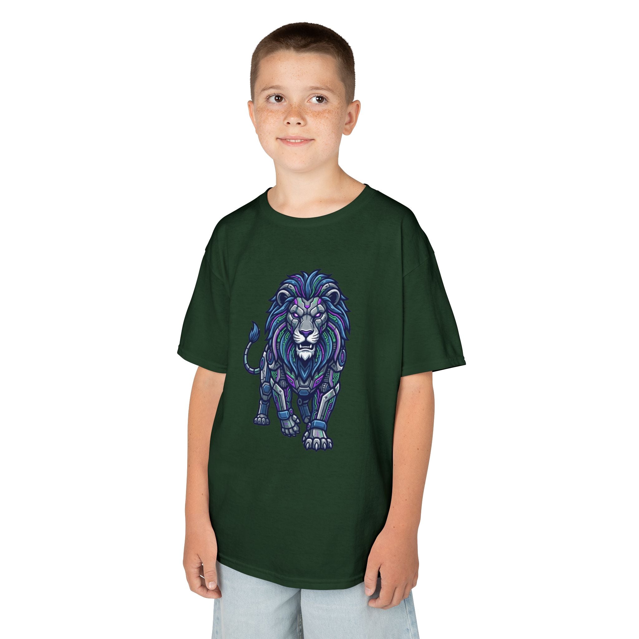 "Cyber Lion" Kids Tee