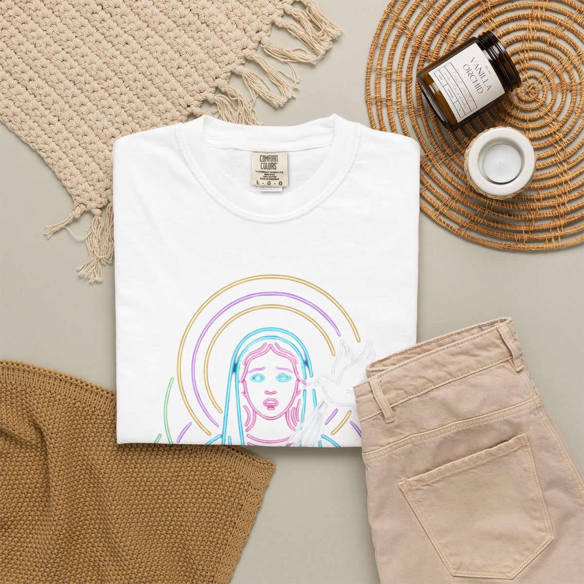 "Good Book Series MILF" Unisex Garment-Dyed Tee