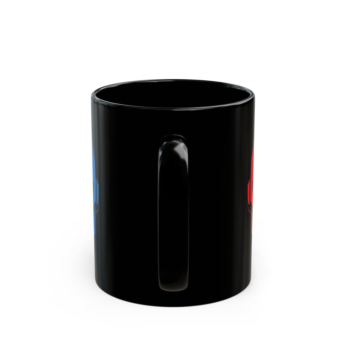 "My AI Has Opinions" Black Ceramic Mug — Graphic
