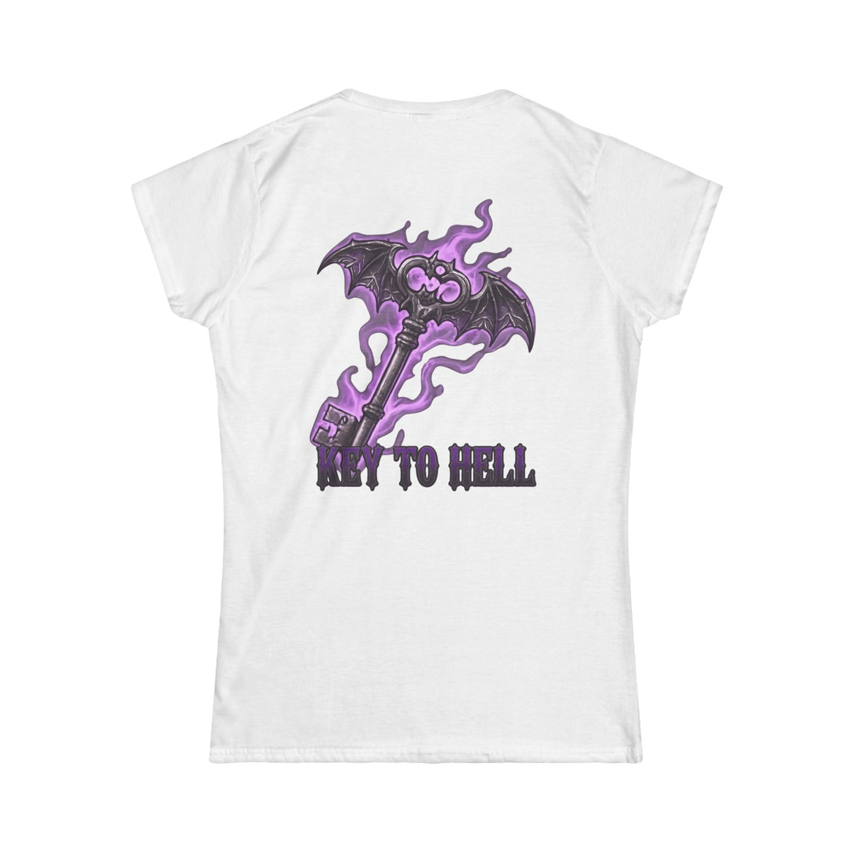 Color: White | Skeleton Key Women's Tee