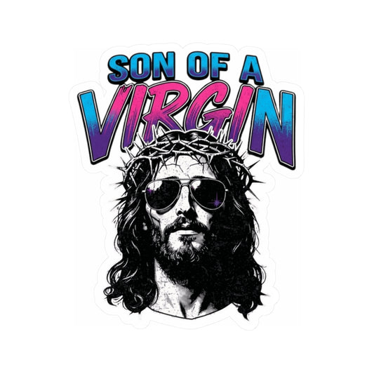 "Good Book Series - Son of A Virgin" Sticker — Main