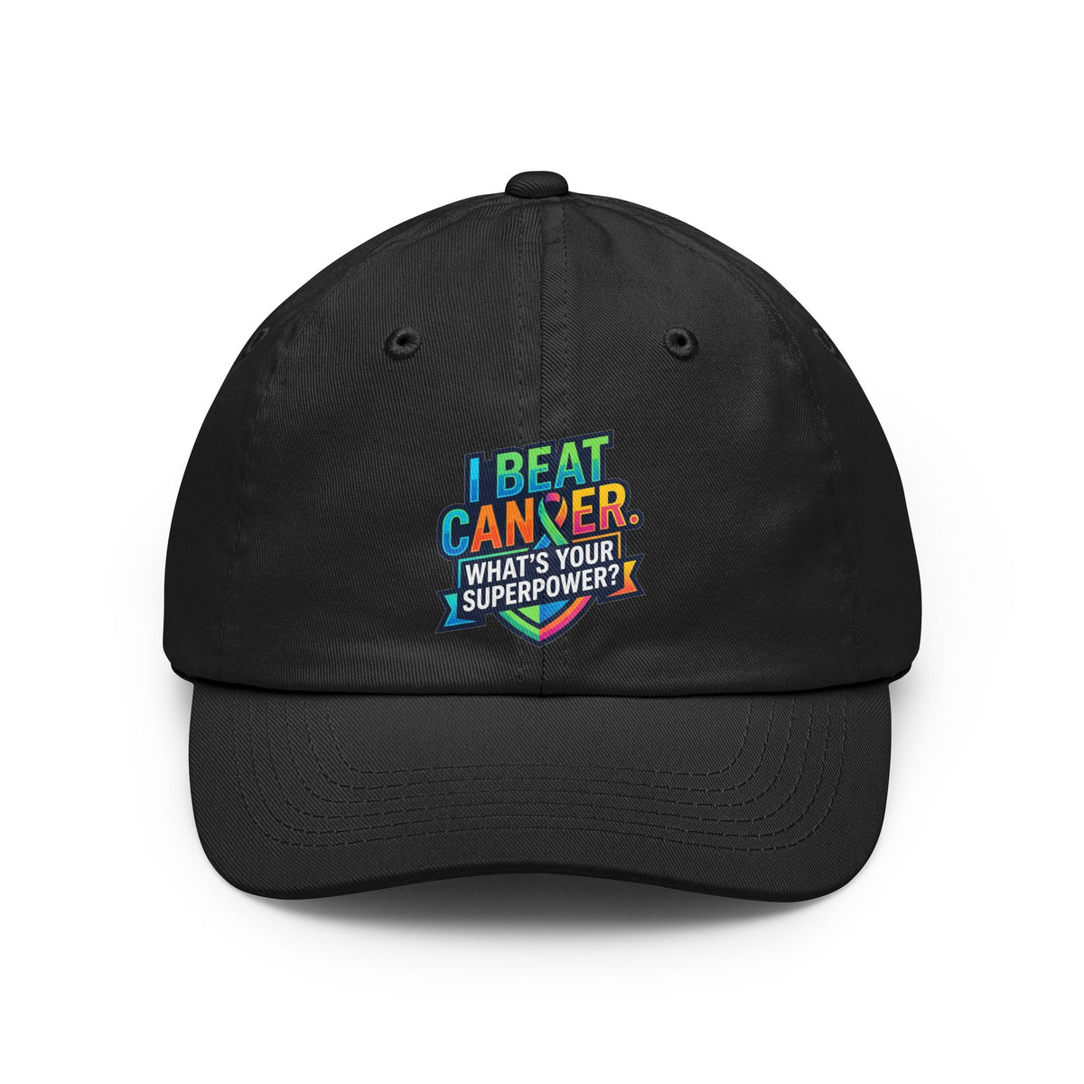 Color: Black | I Beat Cancer - What is Your Superpower Dad Hat