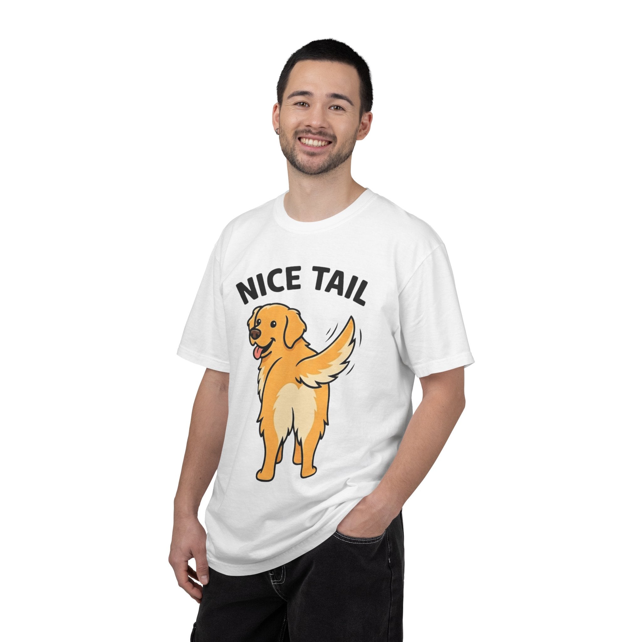 "Nice Tail" Unisex Garment-Dyed Tee
