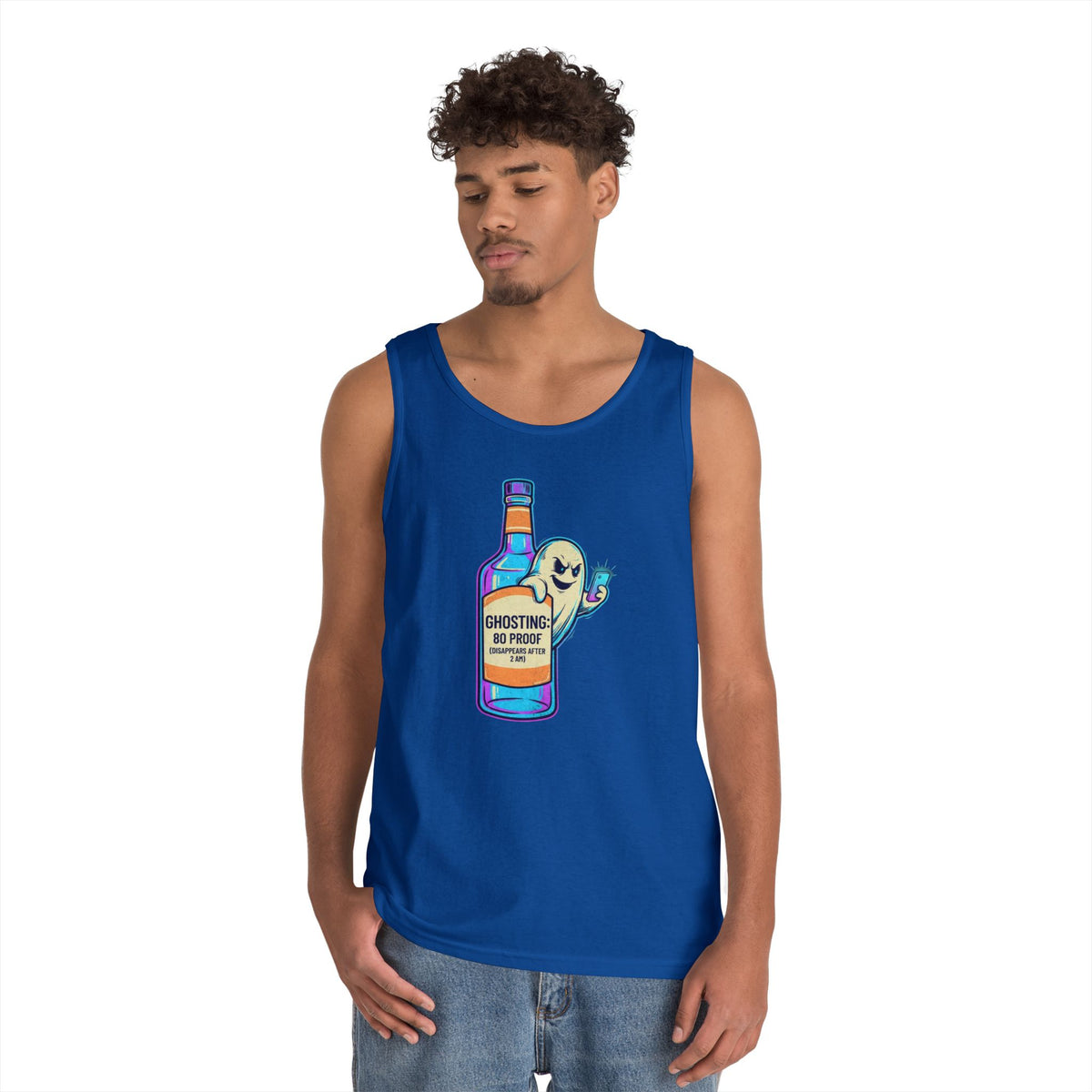 Color: Royal | Ghosting Tank Top