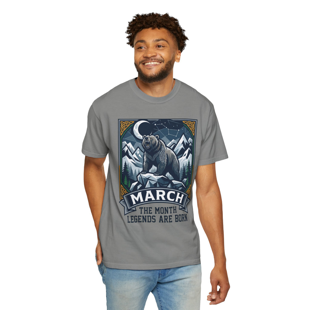 "March Legend" Unisex Garment-Dyed Tee