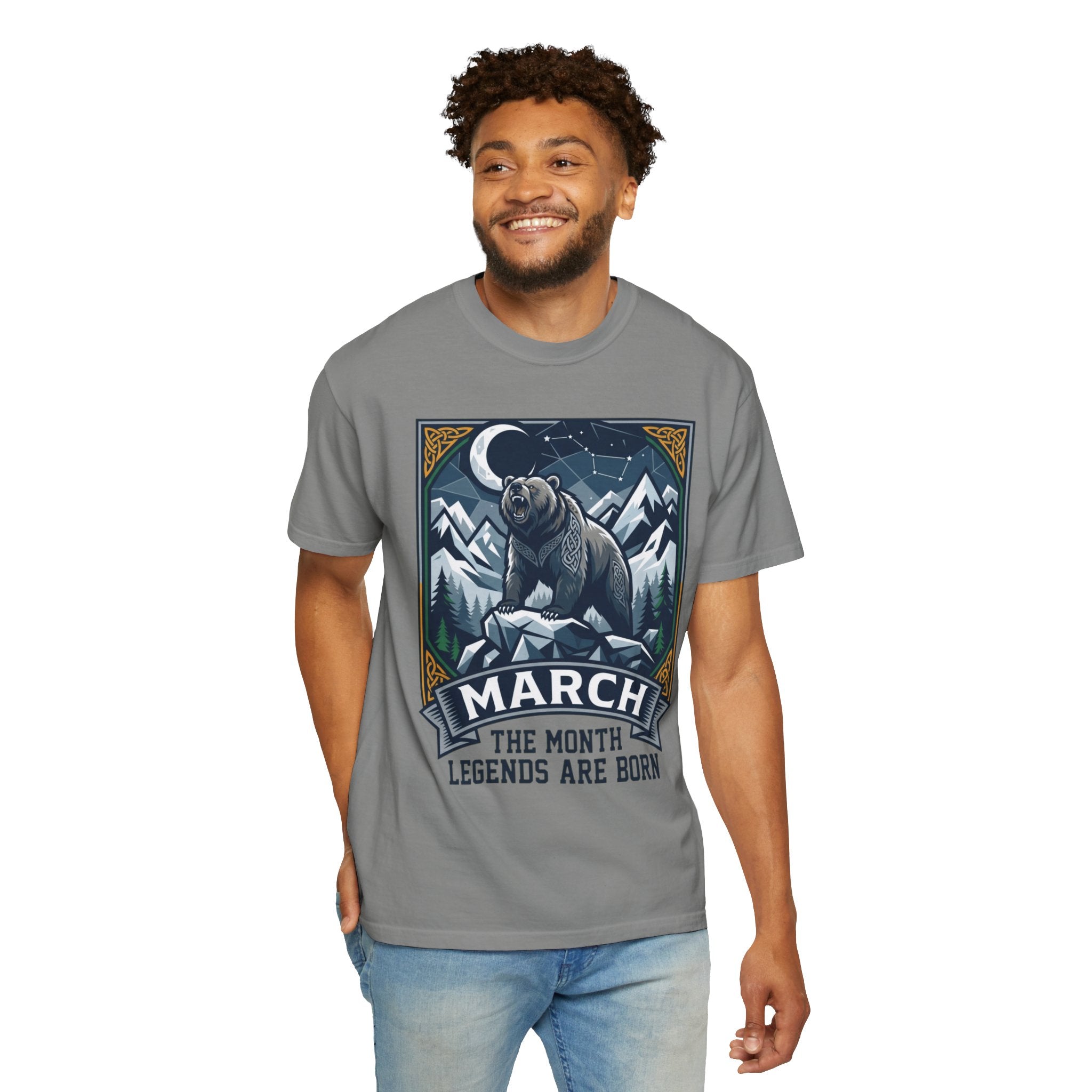 "March Legend" Unisex Garment-Dyed Tee