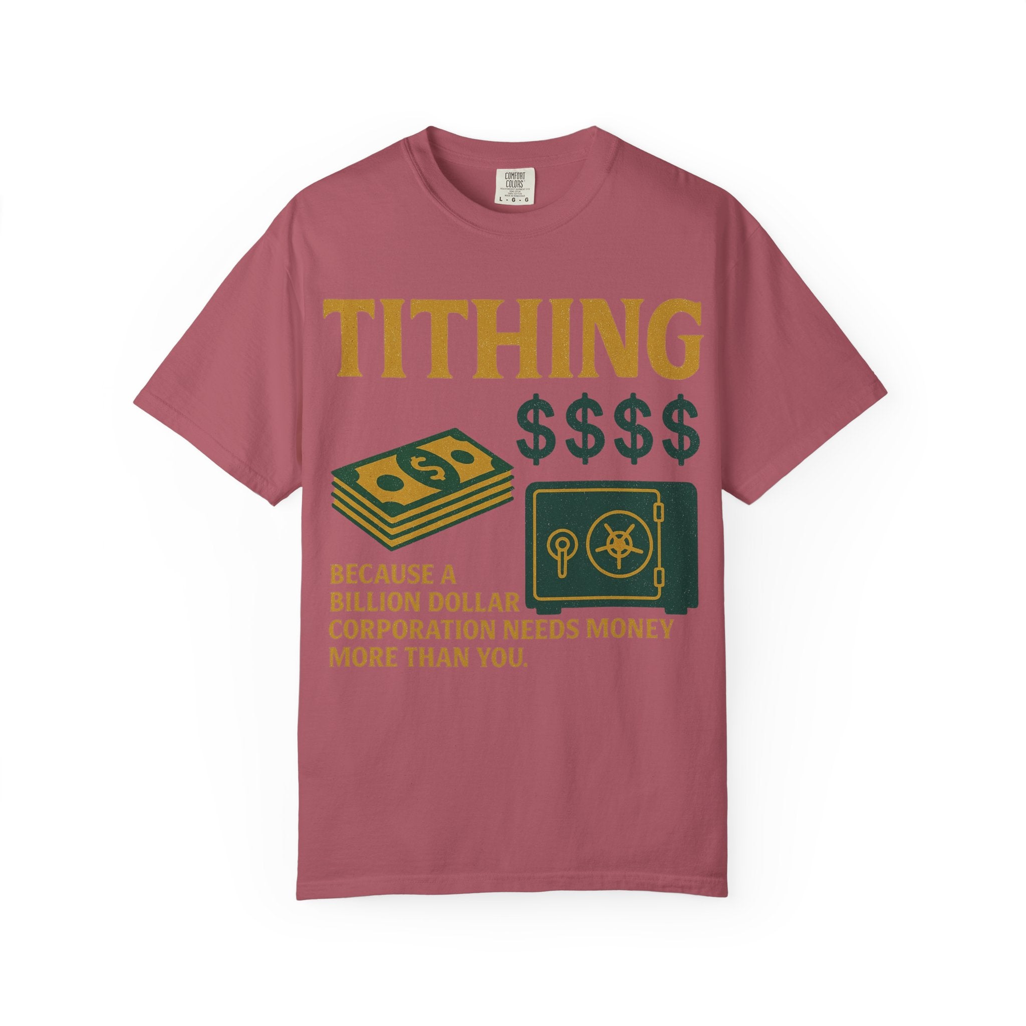 "Corporate Charity" Unisex Garment-Dyed T-shirt