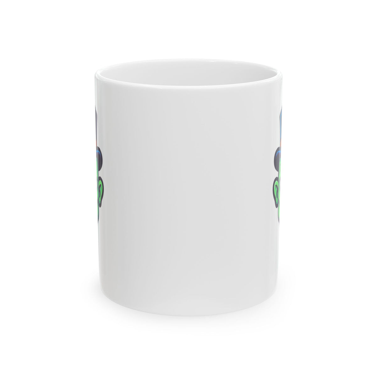"Spooky-Fy Politics" White Ceramic Mug — Graphic