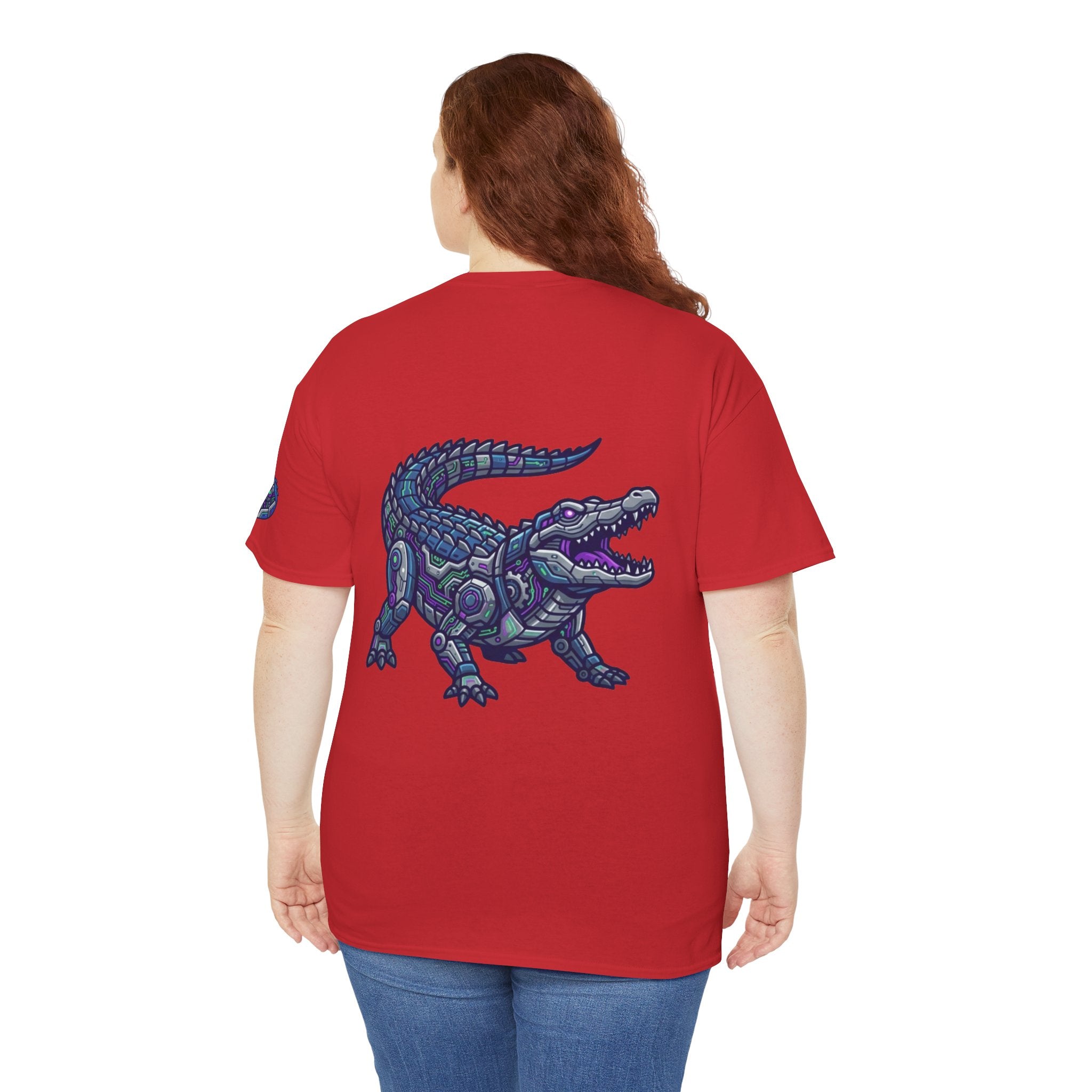 "Cyber Alligator" Premium Graphic Tee