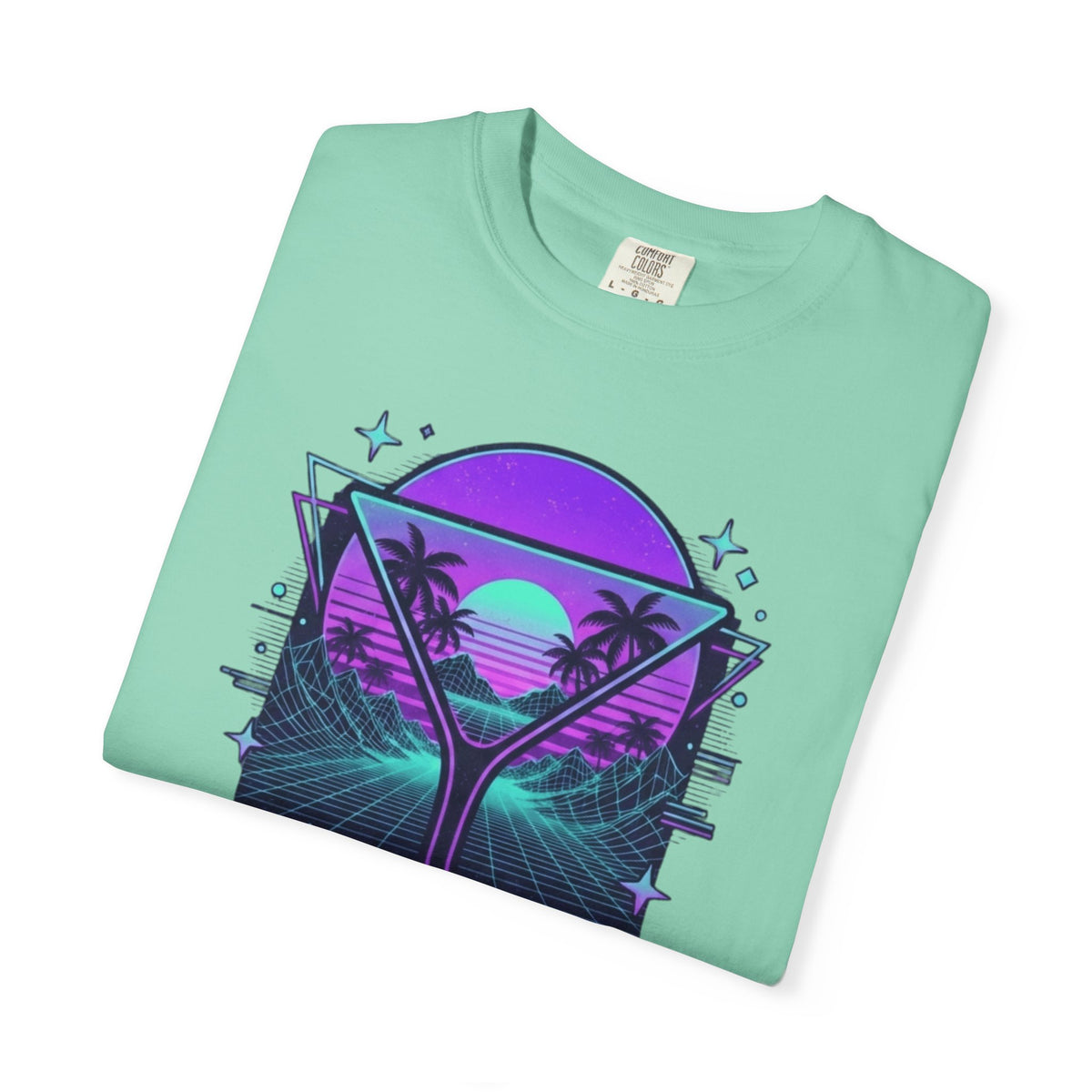 "Up All Night" Unisex Garment-Dyed Tee