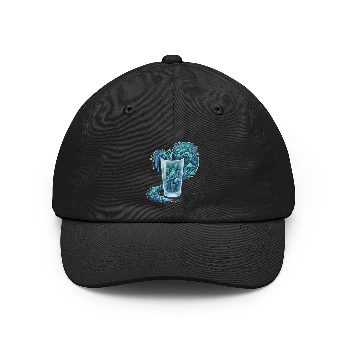 Color: Black | Glass of Data Dad Hat