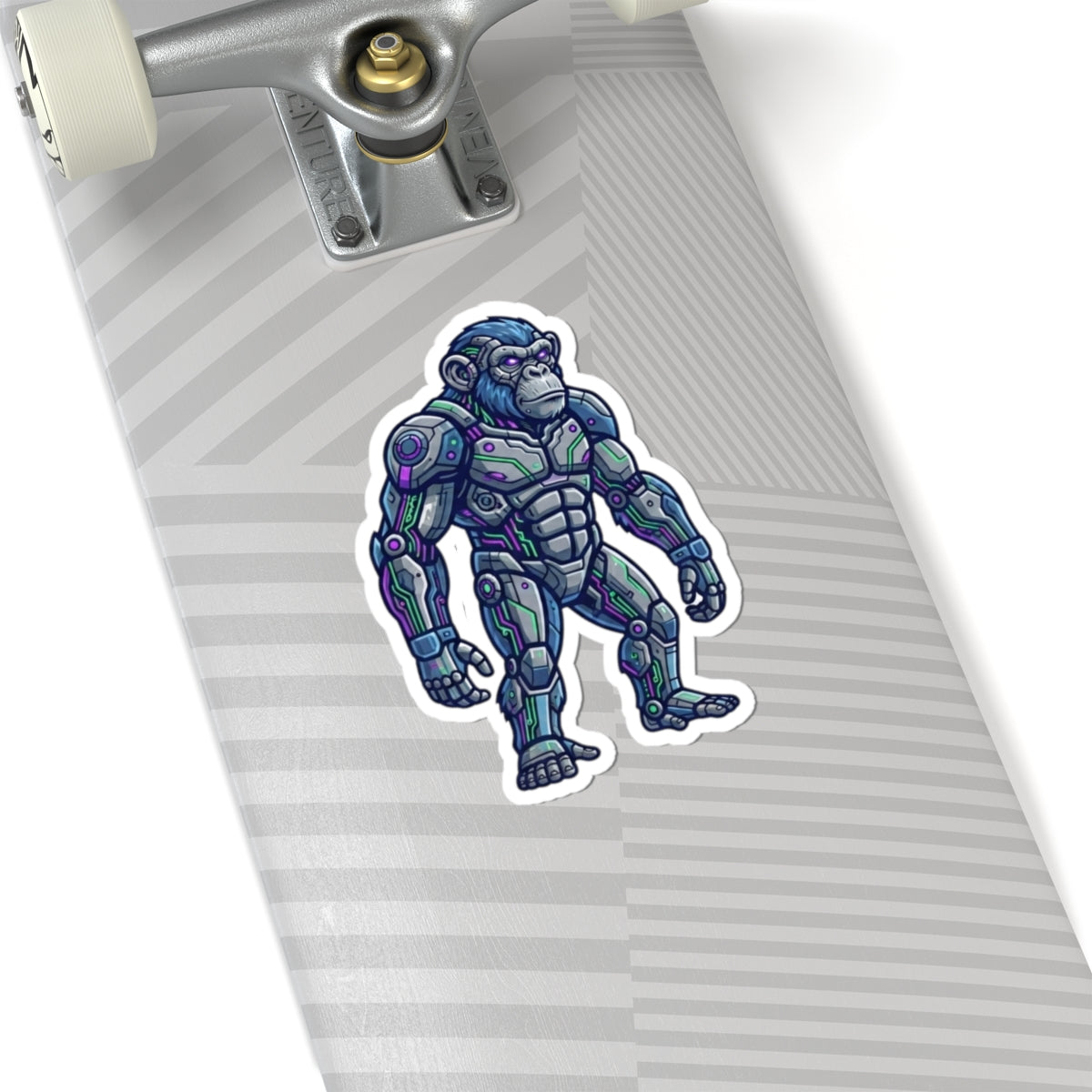"Cyber Chimp" Sticker — Main
