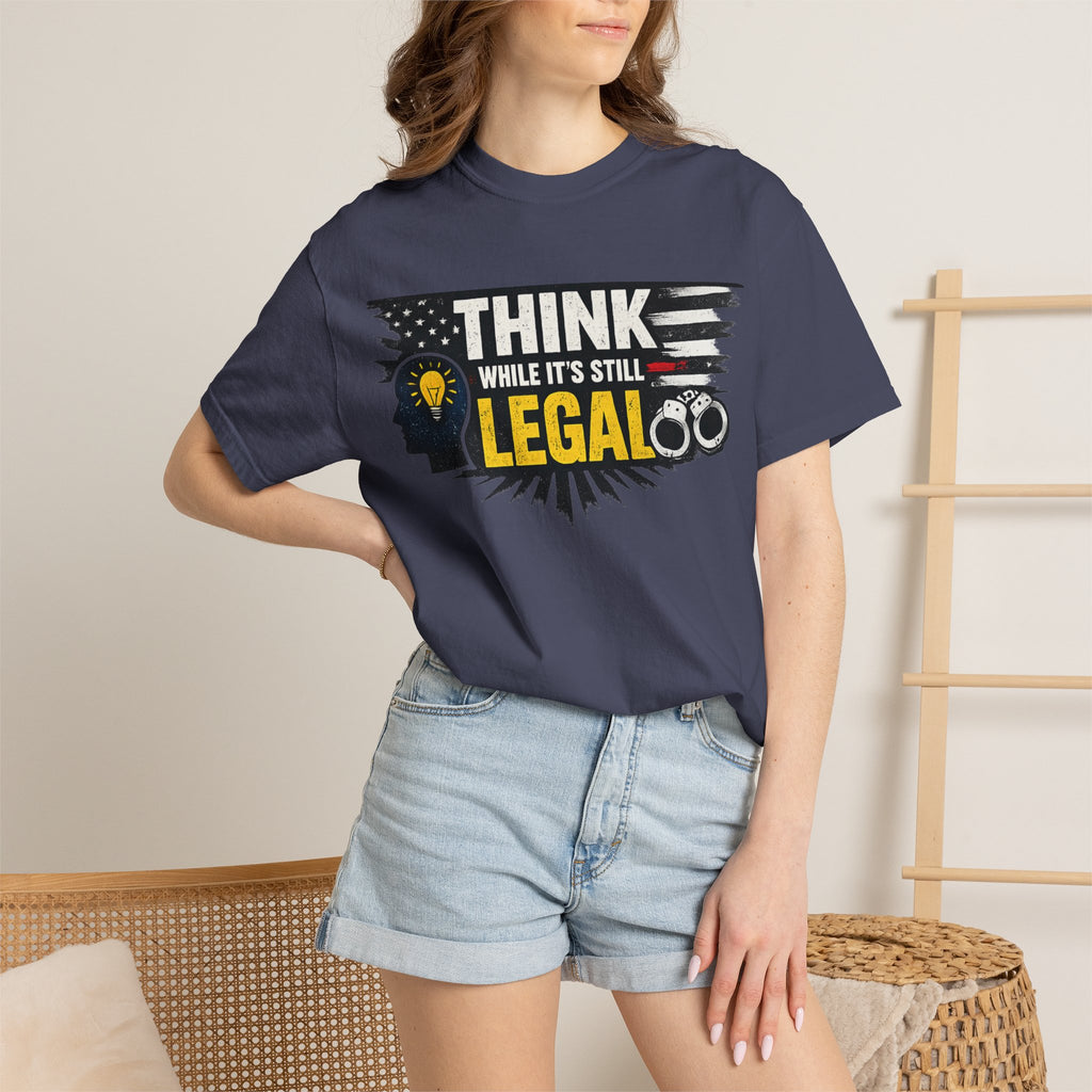 "The Endangered Species Act (For Your Brain)" Unisex Garment-Dyed T-shirt