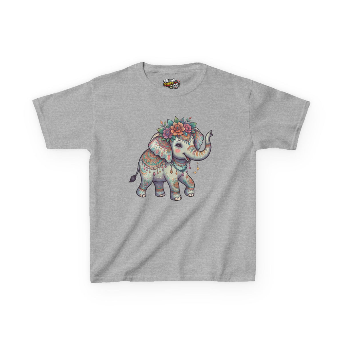 "Hippy Elephant" Kids Tee