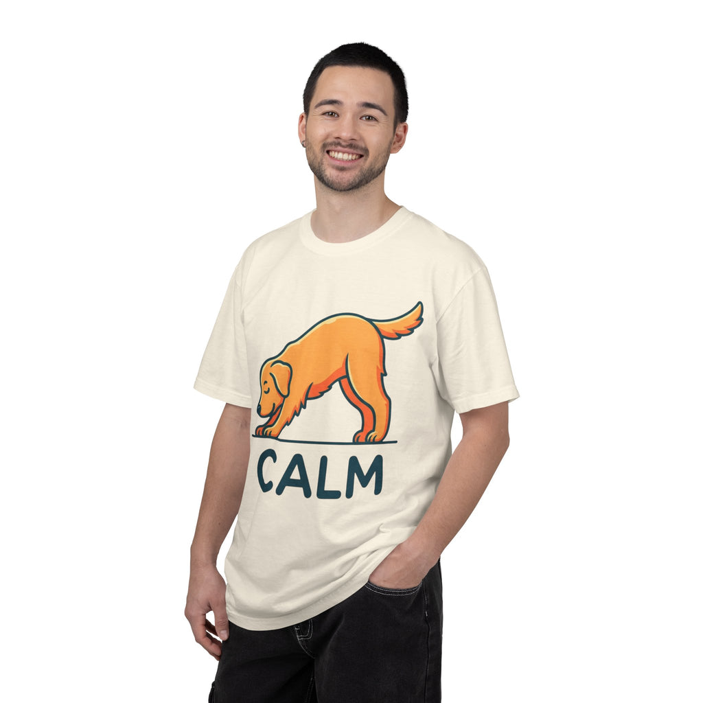 "Dog CALM" Unisex Garment-Dyed Tee
