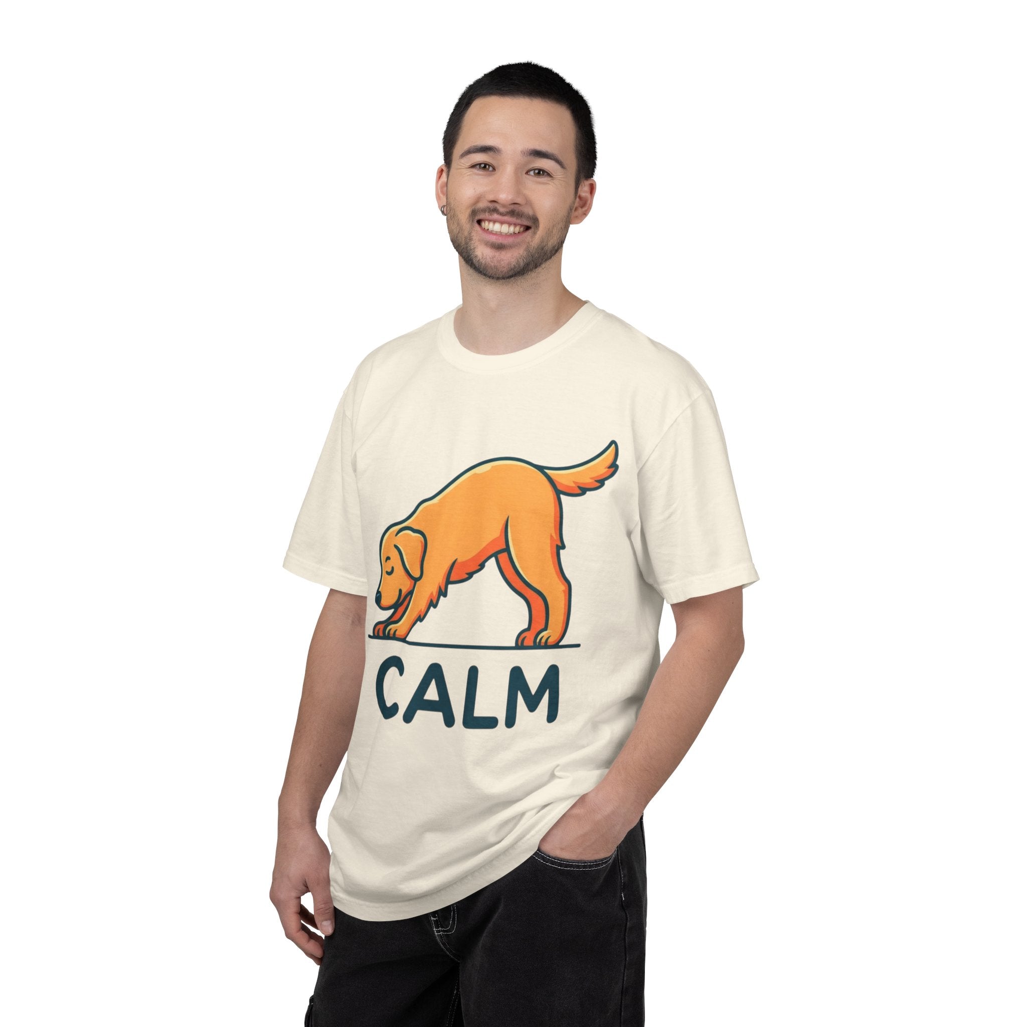 "Dog CALM" Unisex Garment-Dyed Tee
