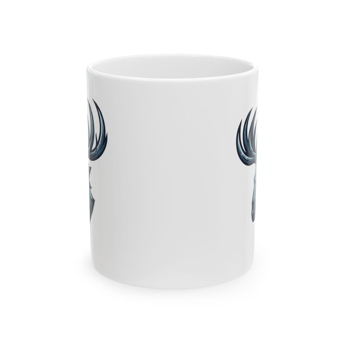 "Wendigo (Algonquian Folklore)" White Ceramic Mug — Graphic