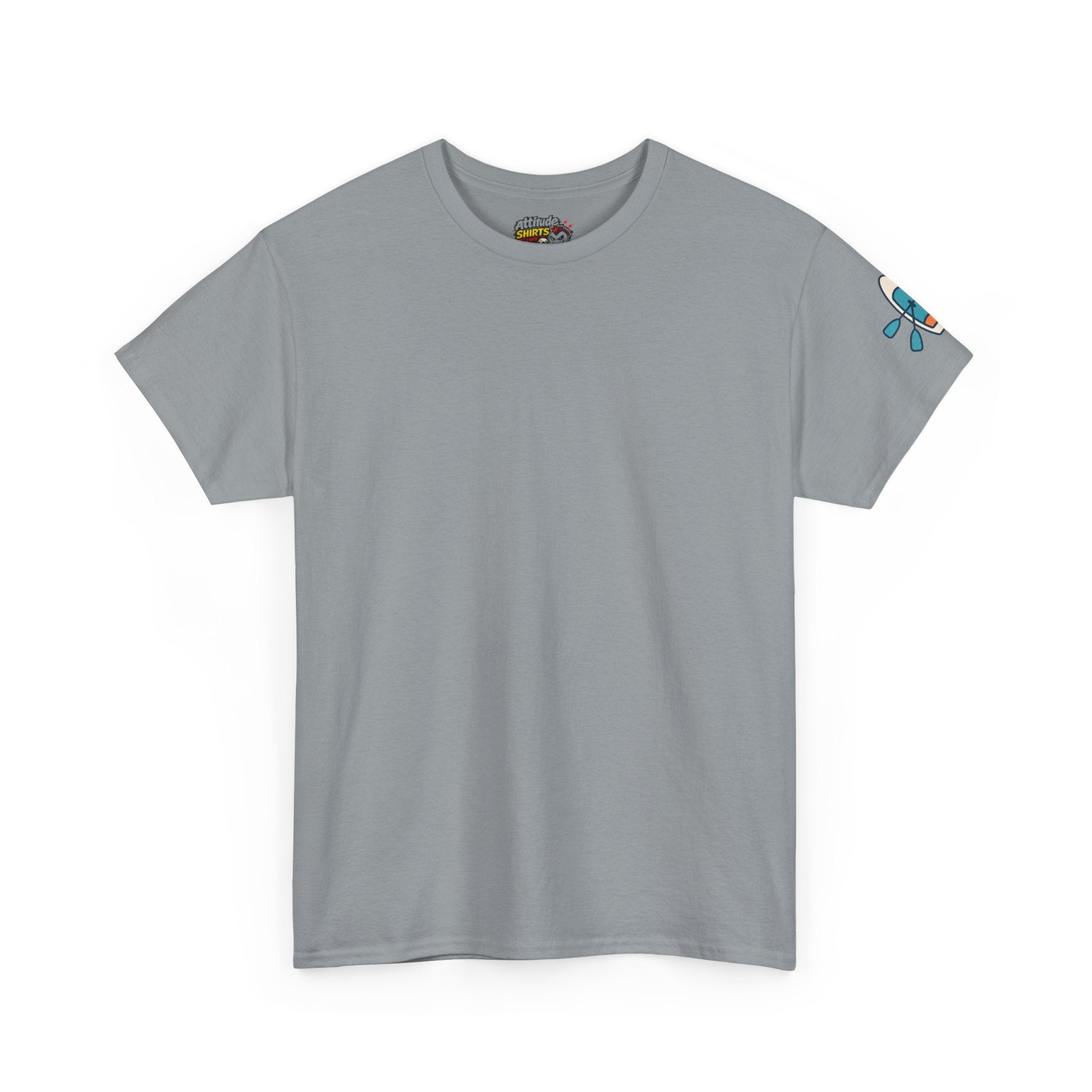 "Mountain Lake Paddle Board" Premium Graphic Tee