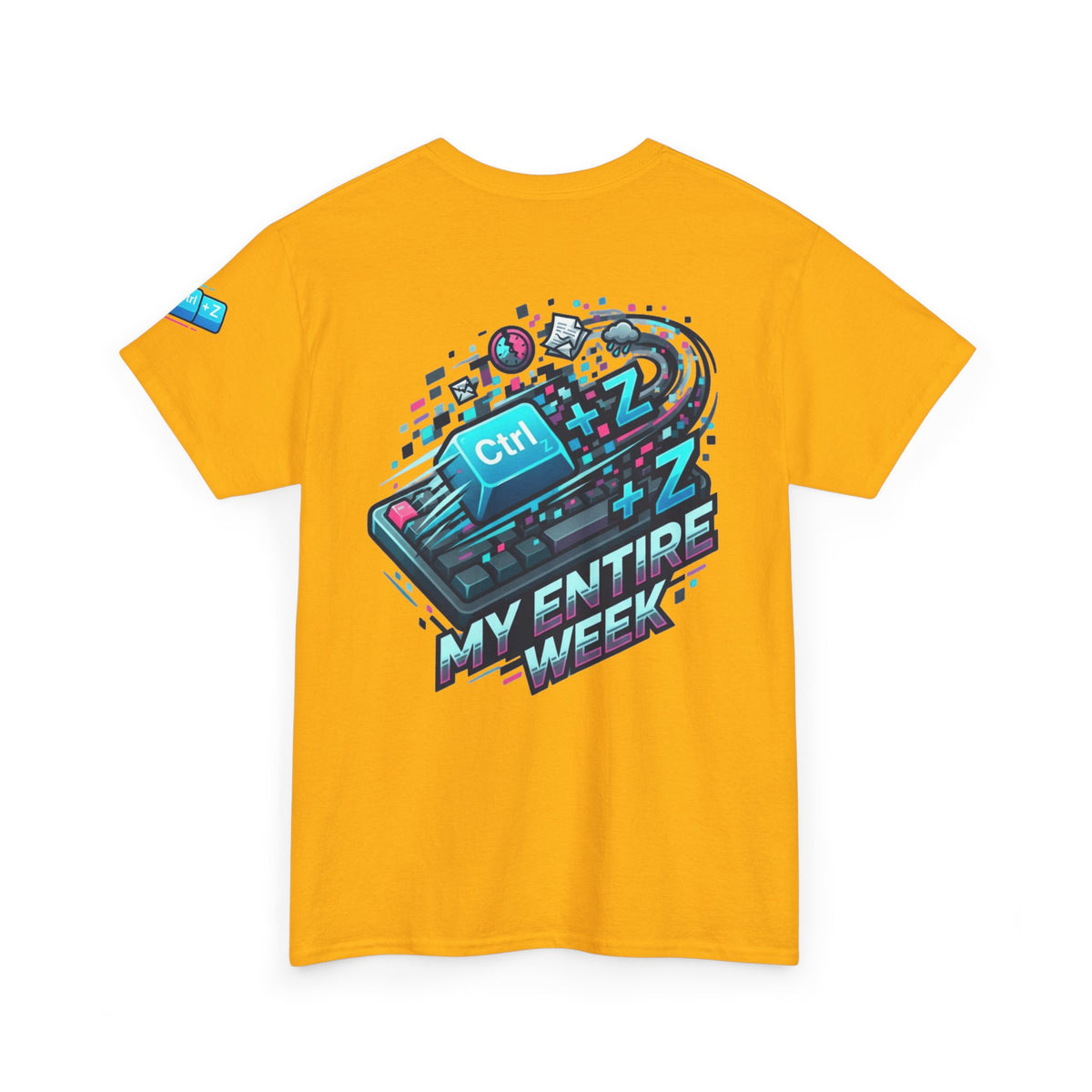 CTRL Z My Entire Week Premium Graphic Tee