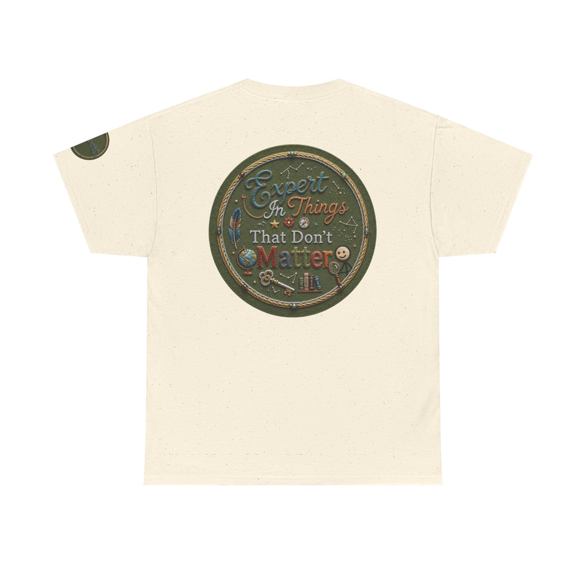 Color: Natural | Expert In Things That Don't Matter Premium Graphic Tee