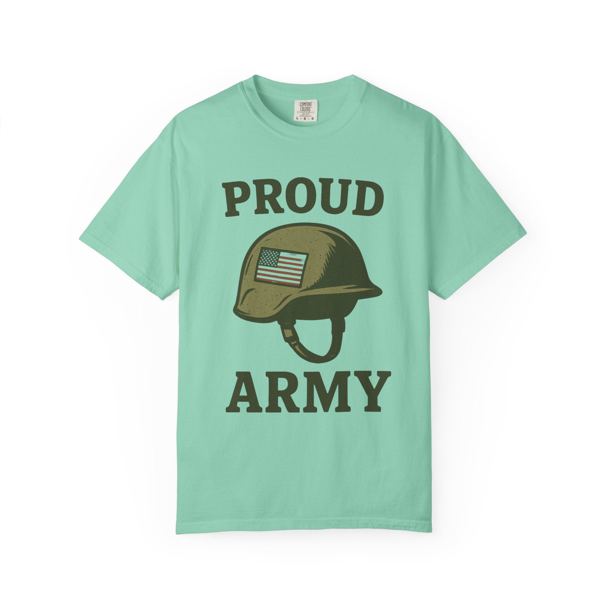 "Proud Army" Unisex Garment-Dyed T-shirt