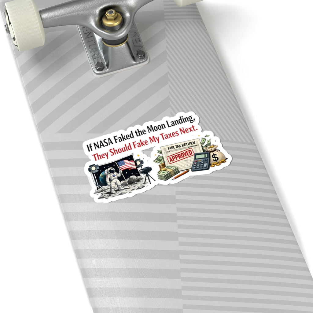 They Lied About Both | Kiss-Cut Sticker — AttitudeShirts