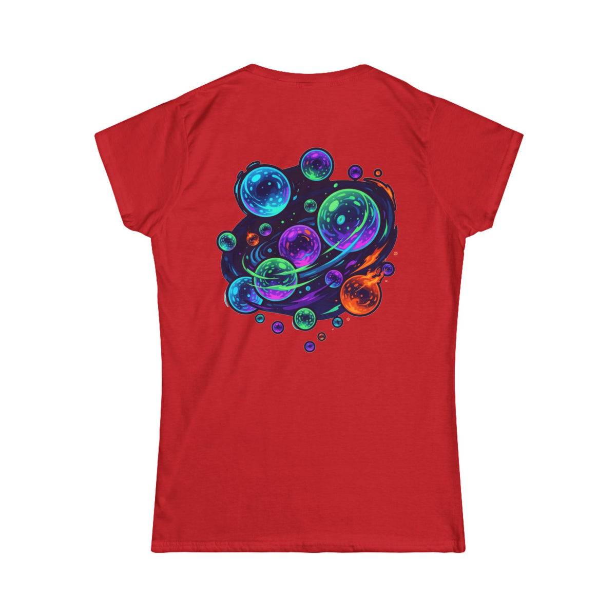 Color: Red | MinMin Lights (Australian Folklore) Women's Tee