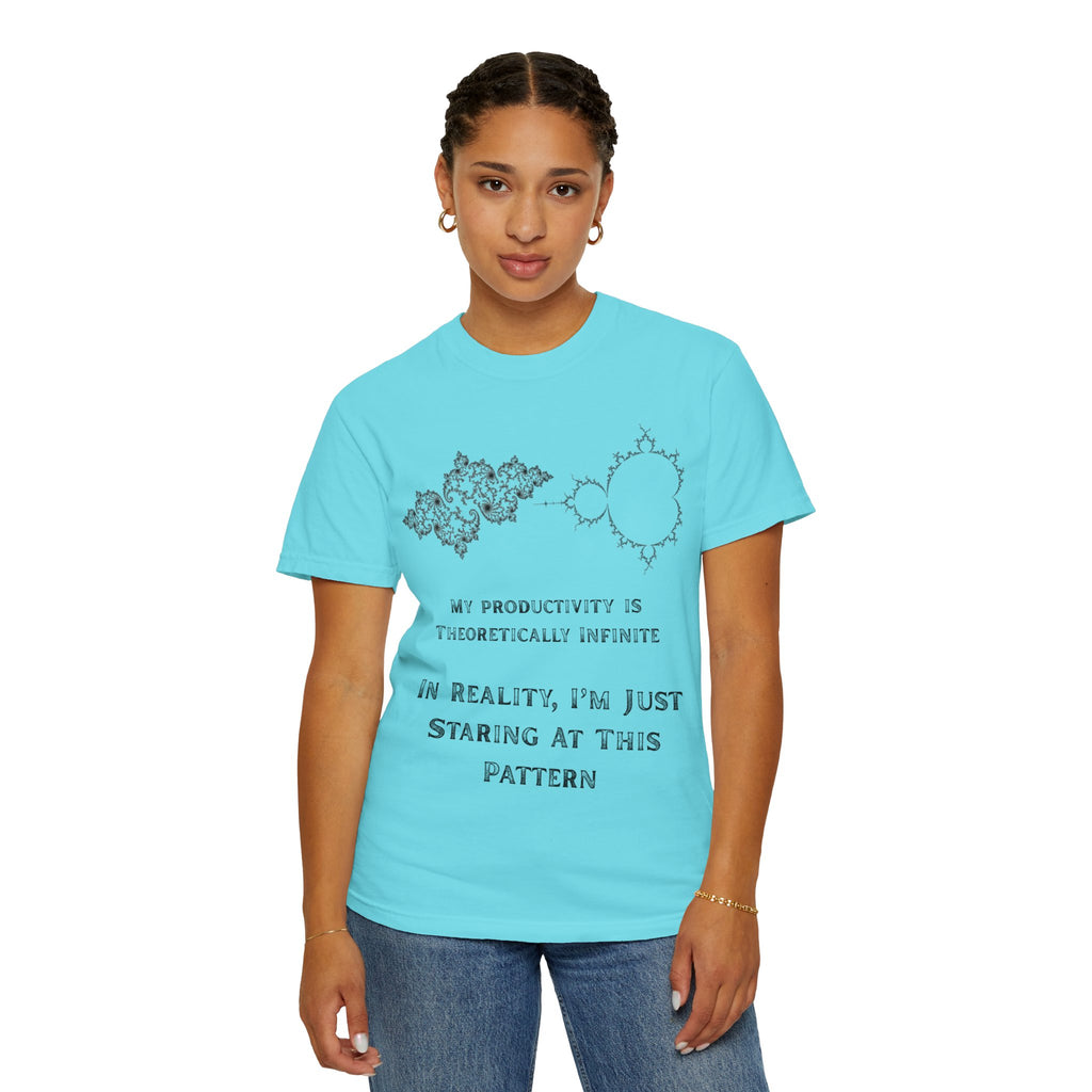 "Theoretically Infinite" Unisex Garment-Dyed Tee