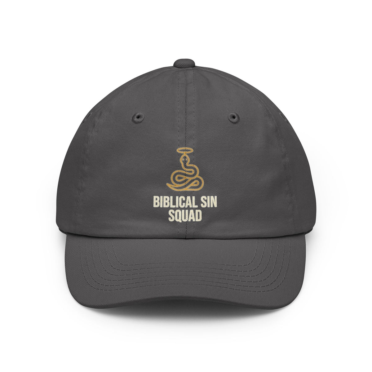 Color: Charcoal | Good Book Series Biblical Sin Squad Dad Hat