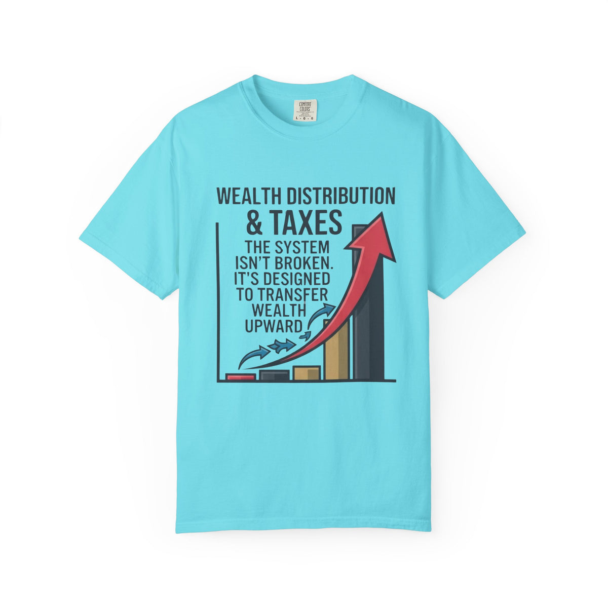 "Protest Series - Follow The Money" Unisex Garment-Dyed Tee