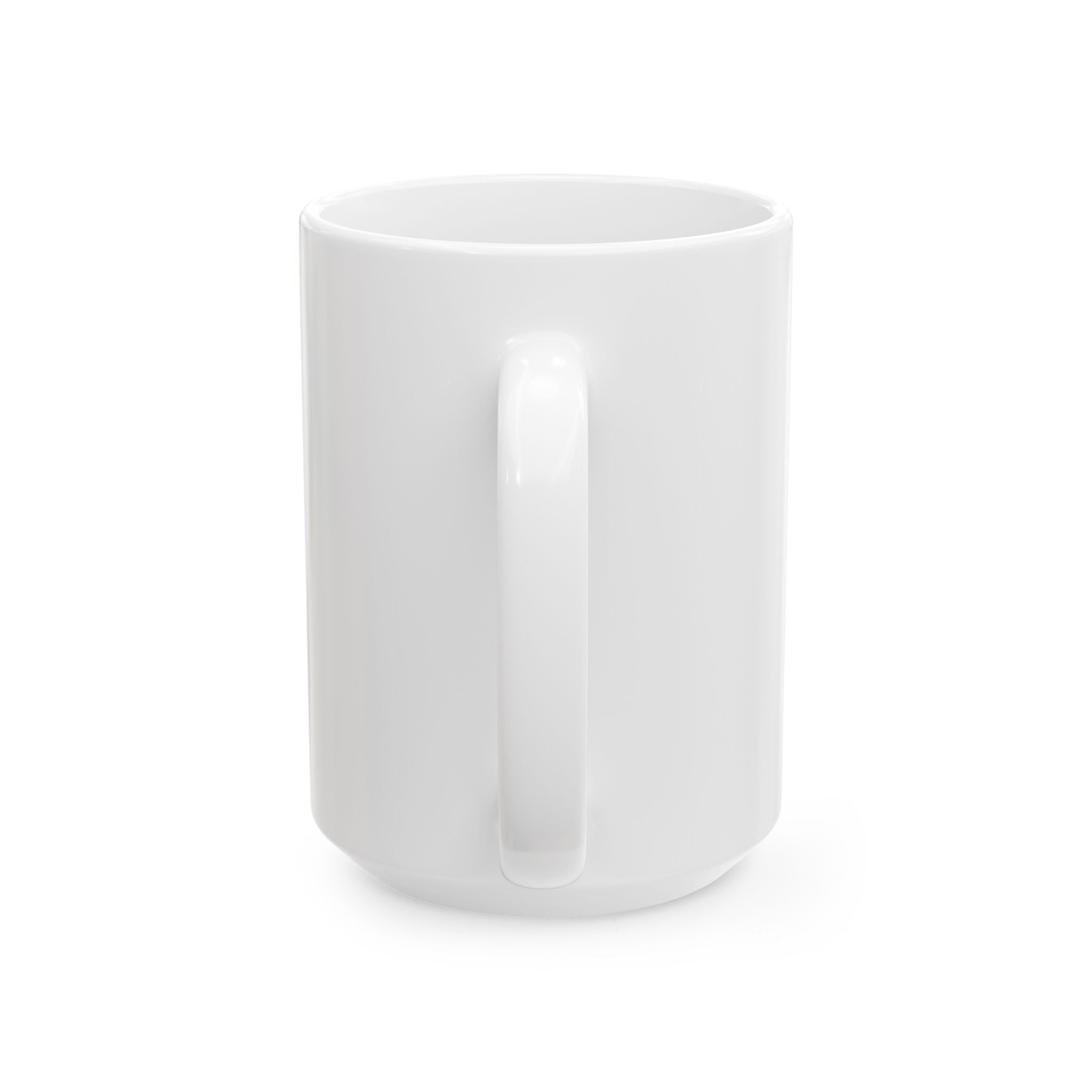 "Dog Mom" White Ceramic Mug — Graphic